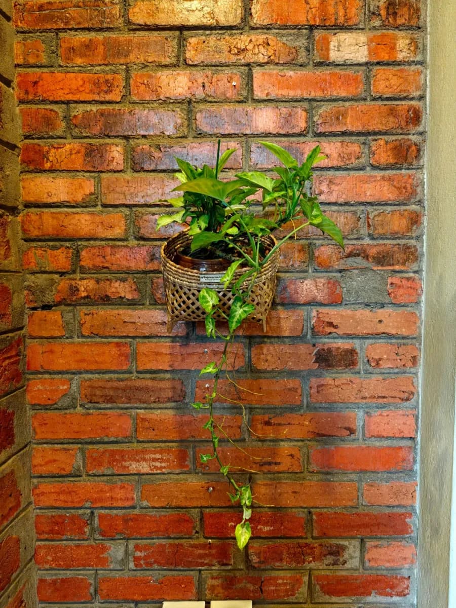 DECOUPAGE ART VINTAGE BAMBOO BASKET (MEDIUM)